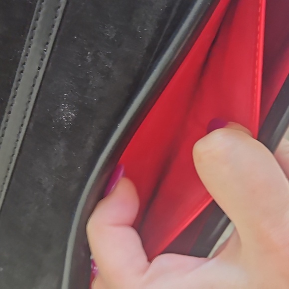 Christian Louboutin Black Crossbody/Shoulder Bag with Silver Chain Strap - Picture 11 of 16